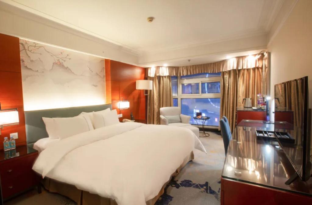 Linyi Blue Horizon Intenational Hotel Exteriör bild