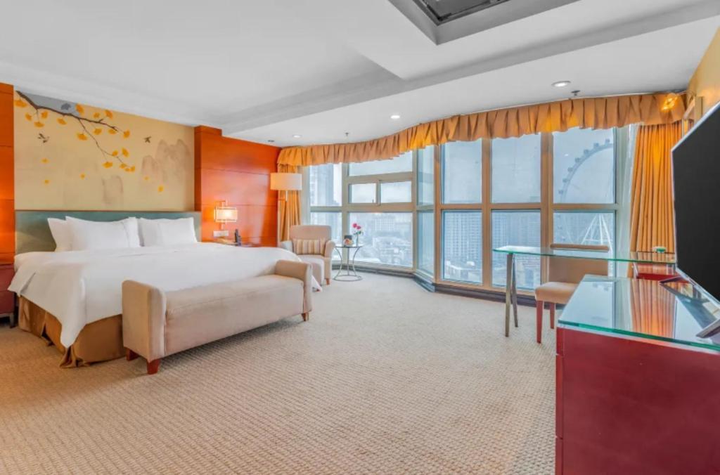 Linyi Blue Horizon Intenational Hotel Exteriör bild