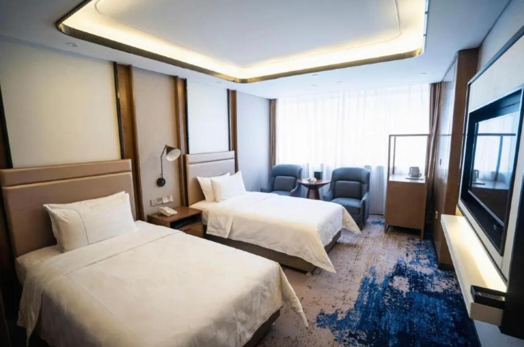 Linyi Blue Horizon Intenational Hotel Exteriör bild